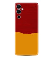 Tecno Pova Neo 2 Kılıf Silikon Desen Özel Seri Sarı Kırmızı Boya 1708