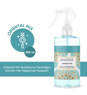 Misedor Oriental Mix Oda ve Çamaşır Parfümü 330 ml