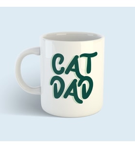 Cat Dad Kedi Babası Kupa