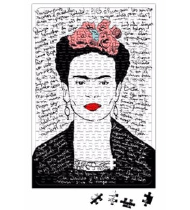 Frida Kahlo Kırmızı Puzzle 240 Parça Yapboz