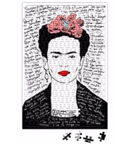 Frida Kahlo Kırmızı Puzzle 240 Parça Yapboz