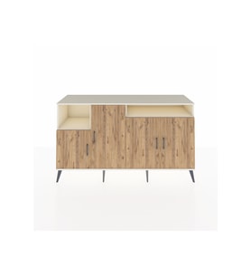 Kronos Konsol 5 Raflı 4 Kapaklı 176x59x99 Aytaşı-Çam/Aytaşı