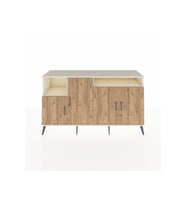 Kronos Konsol 5 Raflı 4 Kapaklı 176x59x99 Aytaşı-Çam/Aytaşı