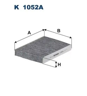 FILTRON K1052A Polen Filtresi (Karbonlu) 2789100Q0C 7711228912