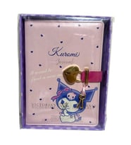 VICTORIA'S JOURNALS 525-1924 HUSH HUSH KUROMI KİLİTLİ 13x18cm 80gr.160YP.ÇİZGİLİ DEFTER KUTULU