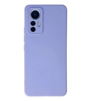 Mi 12 Lite Kılıf Nano içi Kadife Silikon - Lila