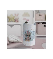 MEKTA HOME BEBEK VE ÇOCUK ODASI Baykuş Desenli Oyuncak Sepeti