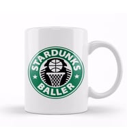 Basketball Stardunks Baller Kupa Bardak Porselen