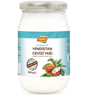 Soğuk Sıkım Doğal Hindistan Cevizi Yağı 300ml