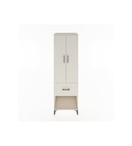 Hyperion Dolap 4 Raflı Tek Çekmeceli 2 Kapaklı 60x44x195 Aytaşı-Aytaşı