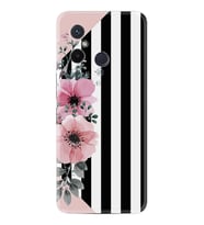 Xiaomi Redmi 12C Kılıf Resimli Desenli Baskılı Silikon Flowers 4 1390