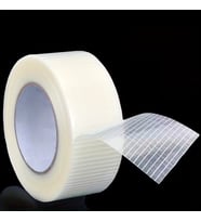 Yırtılmaya Karşı Dirençli, Yüksek Yapışma Gücü Enine Boyuna Lifli Bant 50mmx50mt (Çok Renkli)