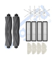 DREAME D10S, D10S PRO, D9 MAX GEN 2 UYUMLU 2 Ana Fırça 4 Yan Fırça 4 Filtre 4 Mop PKT-iasgf0000919