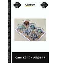 Özel Üretim Şık Modern Ev Aksesuarı Masaüstü Dekoratif Cam Küllük
