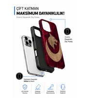iPhone 16 Pro Anadolu Ruhu Çift Katmanlı Essential Tough Telefon Kılıfı