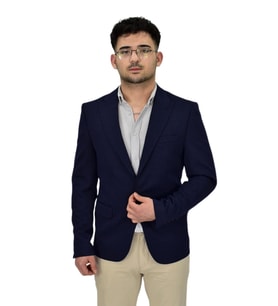Erkek Lacivert Tek Spor Ceket BGL-ST04467
