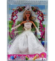 Oyuncak Gelinlikli Bebek 28 cm  W778 (Çok Renkli)