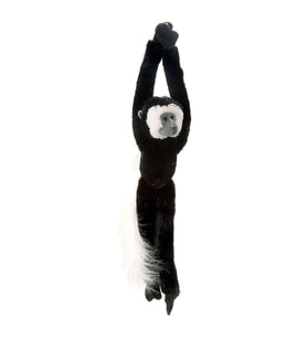 Wild Republic Asılı Siyah Beyaz Kolobus Maymunu 50 cm 15255
