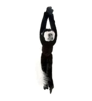 Wild Republic Asılı Siyah Beyaz Kolobus Maymunu 50 cm 15255