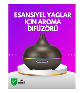 Mey İthalat® Zamanlayıcılı ve Otomatik Kapanmalı Aromaterapi Nemlendirici Difüzör