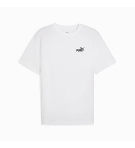 Puma Ess Relaxed No. 1 Logo Tee Beyaz Erkek T-Shirt 689153-02