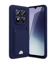 Mey İthalat® Redmi Note 15 Pro 4G Kelvin Kartvizitli Silikon - Lacivert