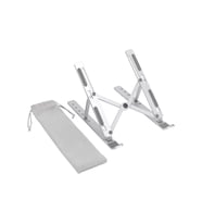 Kademeli Metal Laptop ve Tablet Standı, Hafif, Katlanabilir, Kaydırmaz