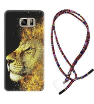 Samsung S7 Edge S20 Fe Plus Ultra S21 S22 Kılıf Boyun Asklı Rasta Silikon Leon 1323