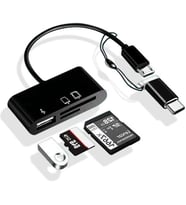Usb 3in1 Sd Micrsd Kart Okuyucu Otg Çevirici Kablosu
