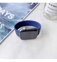 Lexroo Watch Ultra 49mm Kordon KRD-31 Solo Loop Large Strap Kayış - Mavi