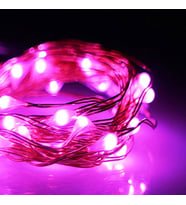 8 METRE PEMBE PİLLİ LED IŞIK CANLI PEMBE IŞIK IP65 SU GEÇİRMEZ SEVGİLİLER GÜNÜNE ÖZEL PEMBE LED IŞIK