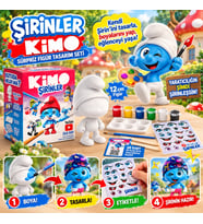 Kimo Şirinler Sürpriz Figür Tasarım Seti