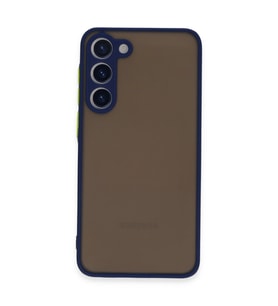 Samsung Galaxy S23 Plus Kılıf Montreal Silikon Kapak - Lacivert