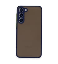 Samsung Galaxy S23 Plus Kılıf Montreal Silikon Kapak - Lacivert