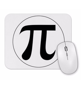Matematik  Daire Pi Sayısı Mouse Pad