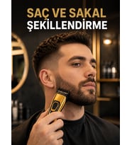Çift Kademeli Güç Modlu Kablosuz Kişisel Bakım Seti