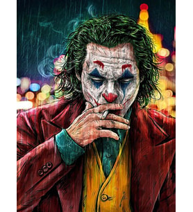 Joker 2 Sayılarla Boyama Seti 50x65 cm (Tuvale Gerili)