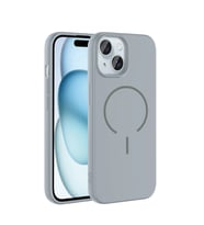 Apple iPhone 15 Kılıf M-safe Şarj Özellikli Zore Meta Kapak