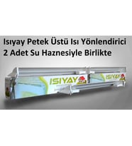 Isıyay Petek Üstü Isı Yönlendirici Ayarlanabilir Ölçü 75-140 Cm Arası Her Peteğe Uygun Isıfan