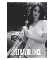 Lana Ultraviolence Siyah Beyaz Tablo Ahşap Poster Dekoratif
