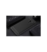 Samsung Galaxy A6 Plus 2018 Uyumlu Kılıf Zore Room Silikon Kapak (Siyah)
