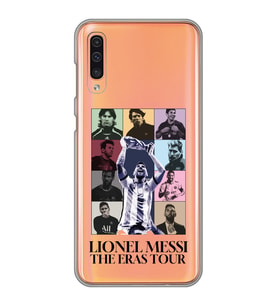 Samsung Galaxy A50 - A30S - A50S Uyumlu Lionel Messi Tasarımlı Şeffaf Telefon Kılıfı