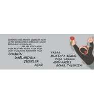 İzmirin dağlarında çiçekler açar Hediye Kupa Love Bug-T
