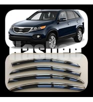 Kia Sorento Kromlu Cam Rüzgarlığı Niken 2010+ (Beyaz)