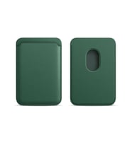 Sneezy İphone 14-14 Plus-14 Pro-14 Pro max Uyumlu Birinci Sınıf Magsafe Cüzdan Magsafe Deri Kartlık (Haki)