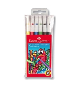 Faber Castell 6 Renk Keçeli Kalem