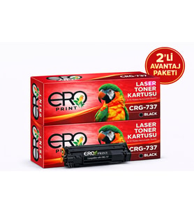 Canon i-SENSYS MF-249dw Muadil Toner - 2'li Avantaj Paket