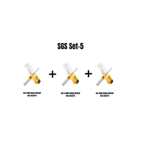 Sgs Set-5 (HAVŞA MATKAP UCU 3 mm+3,5 mm+4 mm)
