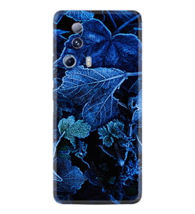 Xiaomi Mi 13 Lite Kılıf Silikon Desen Özel Seri Blue Foid 1628