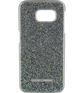 Galaxy S6 Edge ile Uyumlu Zirkon Arka Kapak  Aurora Green (Yeşil)